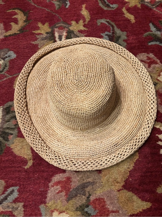 Tommy Bahama Accessories - Tommy Bahama Natural Raffia Straw Hat in Tan
